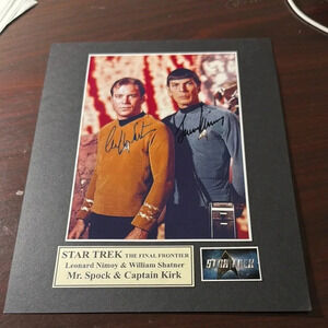 Star Trek The Final Frontier Signed Photo